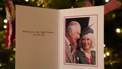 King Charles releases photo for first Christmas card as monarch