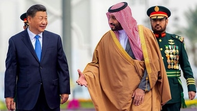 Chinese President Xi Jinping was feted by Saudi Crown Prince Mohammed bin Salman in Riyadh last week.