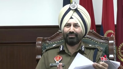 Sukhchain Singh Gill, inspector general of police (IGP). (ANI)