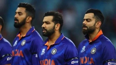Rahul, Rohit and Kohli formed India's top three in the 2022 T20 World Cup (BCCI) Rahul, Rohit and Kohli formed India's top three in the 2022 T20 World Cup (BCCI)