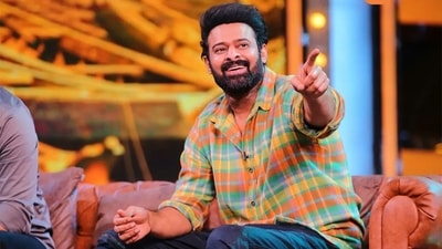 Prabhas on the chat show, Unstoppable.