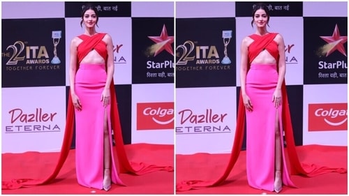Ananya Panday attends the ITA Awards 2022. (HT Photo/Varinder Chawla) Ananya Panday attends the ITA Awards 2022. (HT Photo/Varinder Chawla)