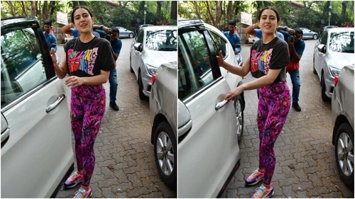 Sara was photographed in Bandra. (HT Photos/Varinder Chawla) Sara was photographed in Bandra. (HT Photos/Varinder Chawla)