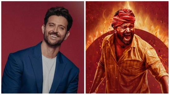 Hrithik Roshan has heaped praises on Kantara and its director Rishab Shetty. Hrithik Roshan has heaped praises on Kantara and its director Rishab Shetty.