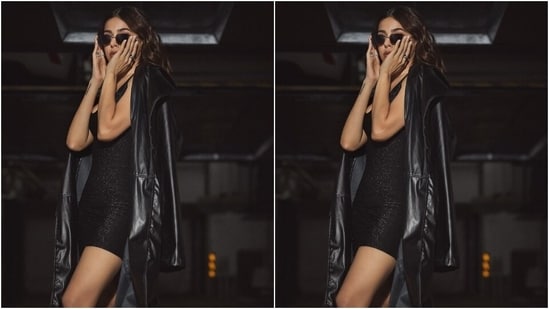 On Monday, Alaya shared the photos of her look for the Freddy success bash on Instagram. She captioned the post, "Issa vibe. Last night for the Freddy success party." Celebrity stylists Mohit Rai, Shubhi Kumar, and Shrey Vaishnav styled Alaya in an all-black ensemble for the bash.&nbsp;(Instagram)