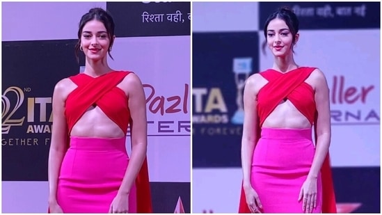 Ananya Panday steals the spotlight at ITA Awards 2022 in a sultry gown. 