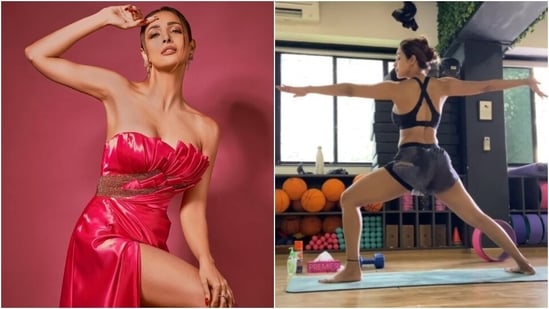 Malaika Arora is a yoga warrior in the latest Instagram video. (Instagram)