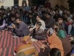 The judicial employees of subordinate courts demanded strict action against the guilty along with a <span class='webrupee'>₹</span>50 lakh compensation to Mehra's family.
