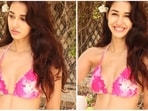 Disha Patani is not an avid social media user but whenever she posts something it goes viral in just a few minutes. Her latest Instagram photos will leave you spellbound. She can be seen acing the boho look in a pink floral bikini.(Instagram/@paatni)