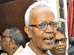 Swamy died in custody last year at the age of 84. (Diwakar Prasad/ Hindustan Times) Swamy died in custody last year at the age of 84. (Diwakar Prasad/ Hindustan Times)