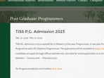 TISS NET PG 2023 application process to begin on December 14, check details