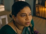 Trupti Khamkar in a still from Govinda Naam Mera trailer. Trupti Khamkar in a still from Govinda Naam Mera trailer.