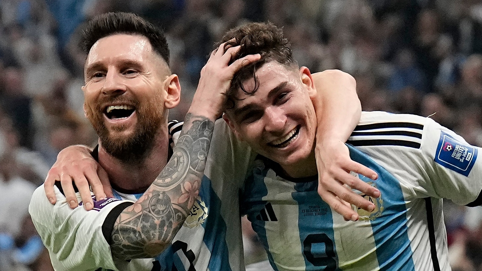 Argentina make late change to World Cup final starting XI as