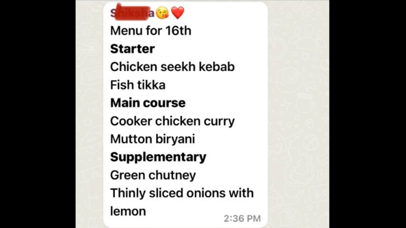 Girl living at hostel sends list of food she wants to eat at home, people relate
