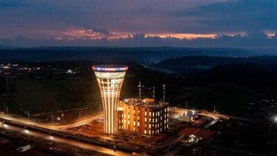 As of now, the new airport will handle about 200 air traffic movements per day. (PIB) As of now, the new airport will handle about 200 air traffic movements per day. (PIB)