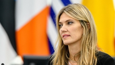 Eva Kaili: European Parliament vice president, Greek socialist Eva Kaili, is seen. (Reuters)