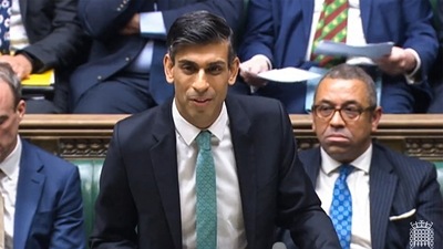 British Prime Minister Rishi Sunak. (AFP) British Prime Minister Rishi Sunak. (AFP)