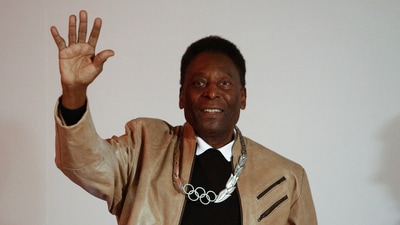 (FILES)Brazilian retired footballer Edson Arantes do Nascimento, know as Pele (AFP)