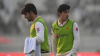 Naseem Shah (right) (ICC) Naseem Shah (right) (ICC)