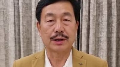 **EDS: TO GO WITH STORY** Arunachal Pradesh: Bharatiya Janata Party MP Tapir Gao reacts on Monday, Dec. 12, 2022, over the reported clash between the Indian and Chinese troops, as per Indian Army officials, at the Tawang sector of Arunachal Pradesh on December 9. (PTI Photo)(PTI12_12_2022_000328B) (PTI) **EDS: TO GO WITH STORY** Arunachal Pradesh: Bharatiya Janata Party MP Tapir Gao reacts on Monday, Dec. 12, 2022, over the reported clash between the Indian and Chinese troops, as per Indian Army officials, at the Tawang sector of Arunachal Pradesh on December 9. (PTI Photo)(PTI12_12_2022_000328B) (PTI)