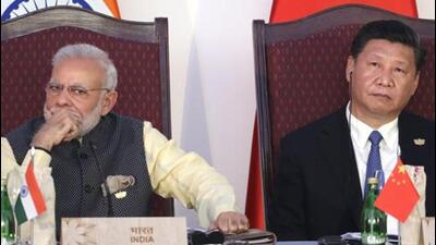 Prime Minister Narendra Modi with Chinese President Xi Jinping. (AP File Photo) Prime Minister Narendra Modi with Chinese President Xi Jinping. (AP File Photo)