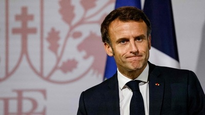 Russia-Ukraine War: French President Emmanuel Macron is seen. (AFP)