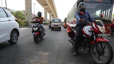 The spot on Rohtak Road near Peeragarhi where a Class 12 student was hit and killed by a car on April 6 this year. On Sunday, two more schoolgirls were run over by a speeding car near the same spot. (Sanchit Khanna/HT Photo) The spot on Rohtak Road near Peeragarhi where a Class 12 student was hit and killed by a car on April 6 this year. On Sunday, two more schoolgirls were run over by a speeding car near the same spot. (Sanchit Khanna/HT Photo)