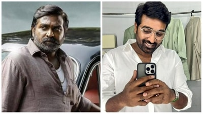 Vijay Sethupathi's new pic hints at a drastic weight loss. Vijay Sethupathi's new pic hints at a drastic weight loss.