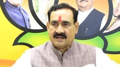 Madhya Pradesh home said Congress is in despair and calls it an "Italian" party. (Twitter/drnarottammisra) Madhya Pradesh home said Congress is in despair and calls it an "Italian" party. (Twitter/drnarottammisra)