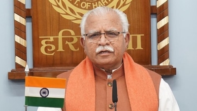 Haryana chief minister Manohar Lal Khattar. Haryana chief minister Manohar Lal Khattar.
