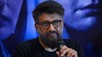 Vivek Agnihotri has compared Hindi songs to ‘bad copies of Insta reels’. (AFP) Vivek Agnihotri has compared Hindi songs to ‘bad copies of Insta reels’. (AFP)