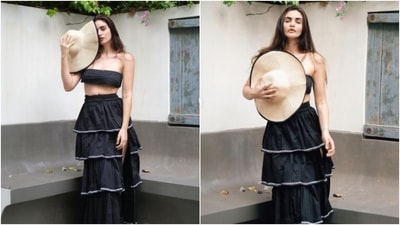 Gabriella Demetriades slays in Goa look, decks up in cropped top, long skirt (Instagram/@gabriellademetriades) Gabriella Demetriades slays in Goa look, decks up in cropped top, long skirt (Instagram/@gabriellademetriades)