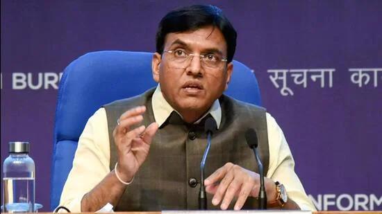 File photo of Union Minister for Health & Family Welfare Mansukh Mandaviya (PTI)