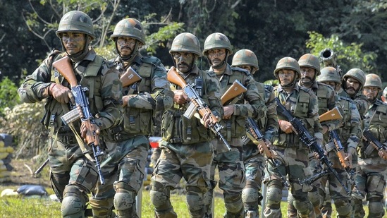 The Congress MPs have given adjournment notices in both houses of Parliament to discuss the border situation with China.(PTI)