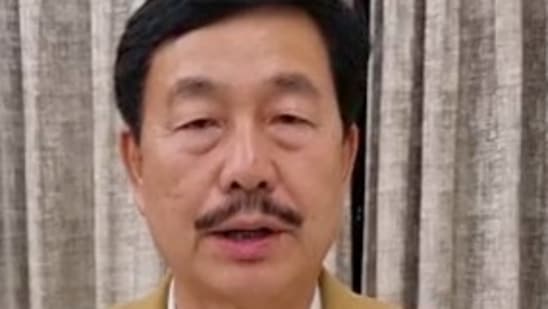 BJP MP Tapir Gao reacts over the reported clash between the Indian and Chinese troops, as per Indian Army officials, at the Tawang sector of Arunachal Pradesh on December 9. (PTI Photo)(PTI) BJP MP Tapir Gao reacts over the reported clash between the Indian and Chinese troops, as per Indian Army officials, at the Tawang sector of Arunachal Pradesh on December 9. (PTI Photo)(PTI)