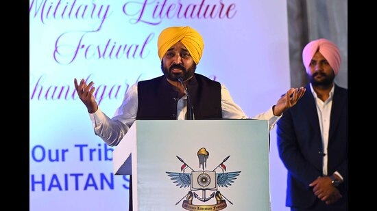 Punjab chief minister Bhagwant Mann said this is going to disturb the balance among the state in running the affairs of UT, Chandigarh. (HT File)