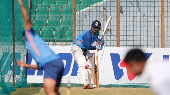 Rishabh Pant in the nets (BCCI)