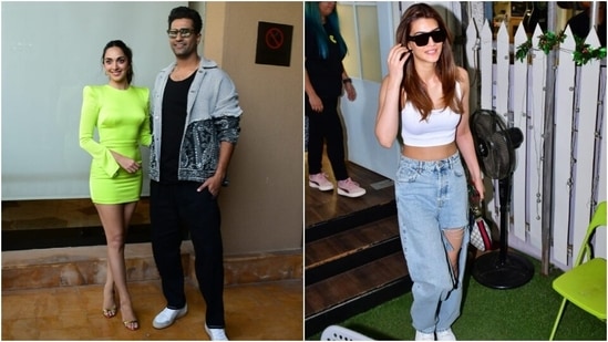 Kiara Advani, Kriti Sanon, Vicky Kaushal’s Tuesday casuals are winning hearts (HT Photos/Varinder Chawla)