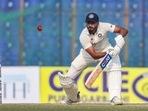 Shreyas Iyer, bats during the first day of the first test cricket match between Bangladesh and India in Chattogram. Shreyas Iyer, bats during the first day of the first test cricket match between Bangladesh and India in Chattogram.