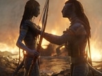 Avatar The Way of Water stars Sam Worthington and Zoe Saldana.