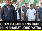 RAGHURAM RAJAN JOINS RAHUL GANDHI IN BHARAT JODO YATRA