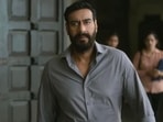 Ajay Devgn in a still from Drishyam 2. Ajay Devgn in a still from Drishyam 2.