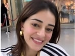 Ananya Panday spotted David Beckham during FIFA World Cup semi-finals on Tuesday. Ananya Panday spotted David Beckham during FIFA World Cup semi-finals on Tuesday.