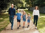 Prince William and Kate Middleton's official Christmas card for 2022. (Instagram) Prince William and Kate Middleton's official Christmas card for 2022. (Instagram)