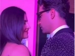 Vicky Kaushal and Katrina Kaif attended a beauty awards night together on Tuesday. Vicky Kaushal and Katrina Kaif attended a beauty awards night together on Tuesday.
