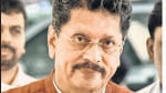 Mumbai, India - July 25, 2017: Shiv Sena MLA Deepak Kesarkar arrive at Vidhan Bhavan on Day 2 of Monsoon Assembly session in Mumbai, India, on Tuesday, July 25, 2017. (Photo by Kunal Patil/Hindustan Times) (Kunal Patil/HT Photo) Mumbai, India - July 25, 2017: Shiv Sena MLA Deepak Kesarkar arrive at Vidhan Bhavan on Day 2 of Monsoon Assembly session in Mumbai, India, on Tuesday, July 25, 2017. (Photo by Kunal Patil/Hindustan Times) (Kunal Patil/HT Photo)