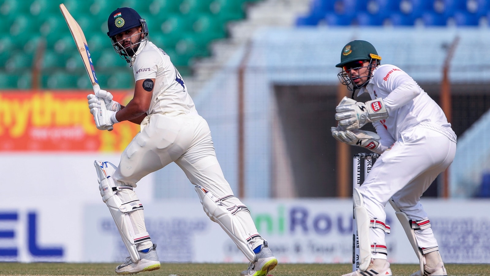 India vs Bangladesh Highlights 1st Test Day 1: Cheteshwar Pujara's 90,  Shreyas Iyer's 82* powers IND to 278/6 at Stumps | Hindustan Times