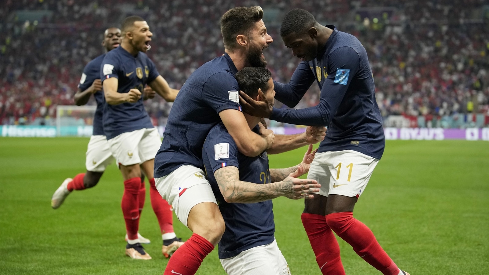 France vs Morocco, Semi final FIFA WC highlights Hernandez, Muani on target as Les Bleus set final date with Argentina Hindustan Times