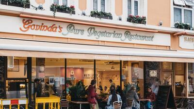 An Indian restaurant in London, UK. (Shutterstock)