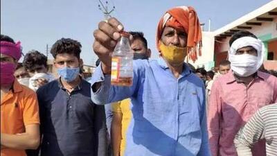 Angry villagers blocked the state highway near Hanuman Chowk in Bihar’s Saran district. (Representative Image)
